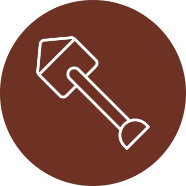 Axe simgesi, vektör illüstrasyonu