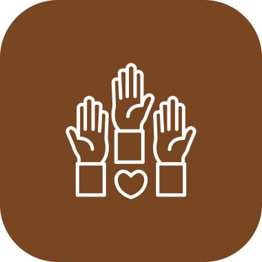 insan eller simge vektör çizim