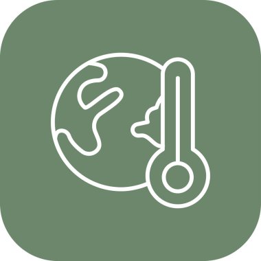 Termometre vektör simgesi. Grafik ve web tasarımı için illüstrasyon tasarımı.