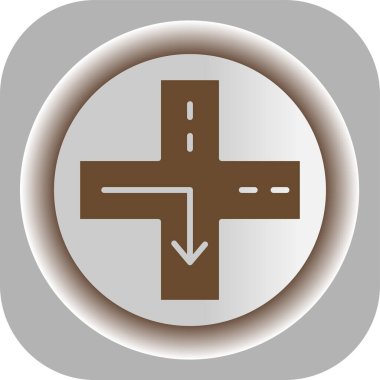 vektör çapraz simgesi illüstrasyonu