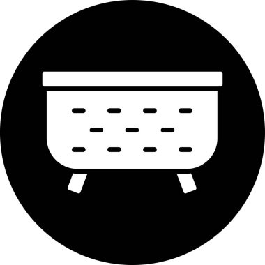 Tencere simgesinin vektör illüstrasyonu