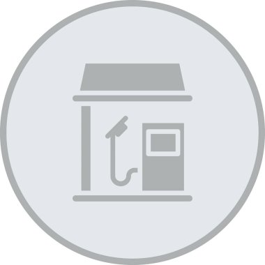 Modern yapı simgesinin vektör illüstrasyonu