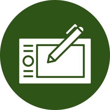 Belge. Web simgesi basit illüstrasyon