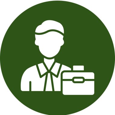 Teslimat. Web simgesi basit illüstrasyon