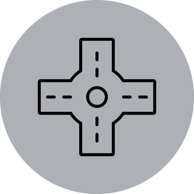 çapraz simgenin vektör illüstrasyonu