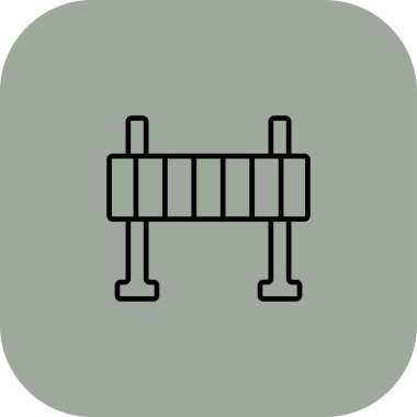 bank ikonu vektör illüstrasyonu