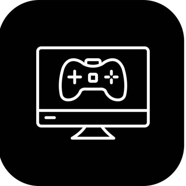 oyun simgesi vektör çizimi