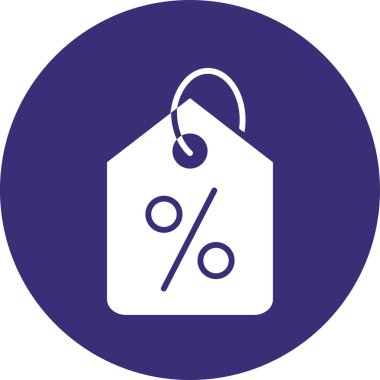 İndirim. Web simgesi basit tasarım