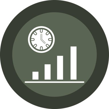 İş ve finans simge vektör