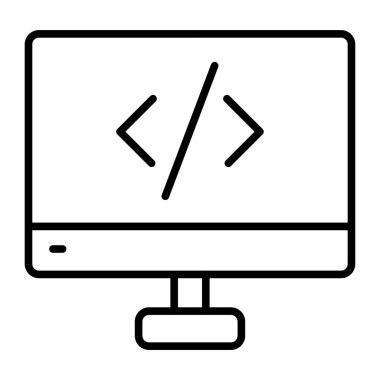 Web tasarımı ve geliştirme ikonu vektörü.