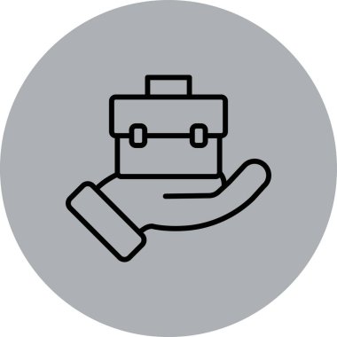 Modern otomatik simgenin vektör illüstrasyonu