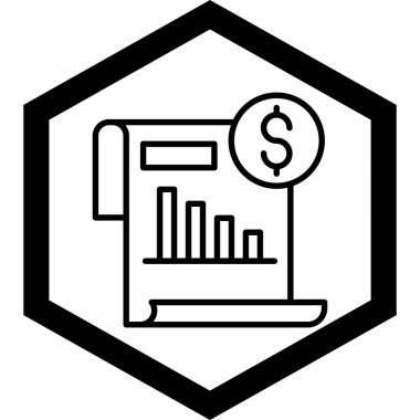 Dolar işareti olan bir çantanın vektör çizimi