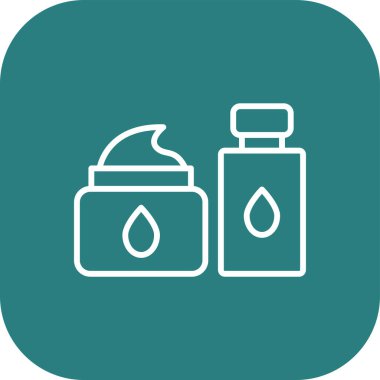 Sabun ikonlu yağ şişesi. vektör illüstrasyonu