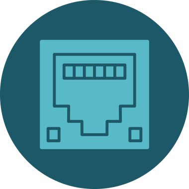 seo modern simgesinin vektör illüstrasyonu