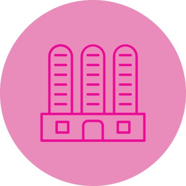 Yapı simgesinin vektör illüstrasyonu