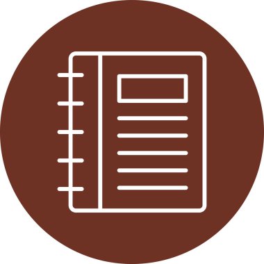 Modern simgenin vektör illüstrasyonu