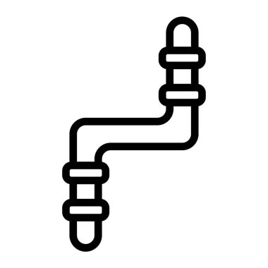 Boru simge vektör çizim