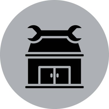 Çin Tapınağı vektör simgesi