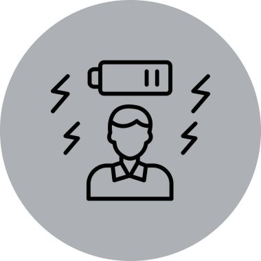 Dizüstü bilgisayarı olan bir adamın vektör çizimi