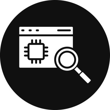 seo modern simgesinin vektör illüstrasyonu