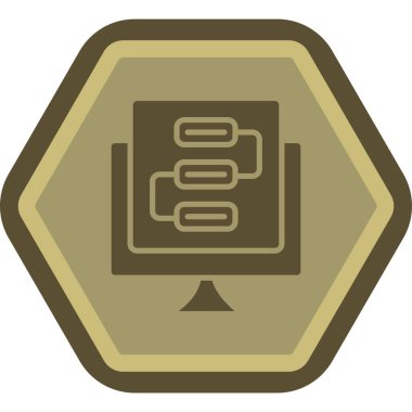 seo modern simgesinin vektör illüstrasyonu