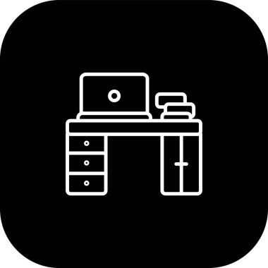 Yazıcı simgesi, vektör illüstrasyonu