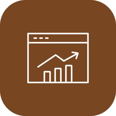 seo modern simgesinin vektör illüstrasyonu