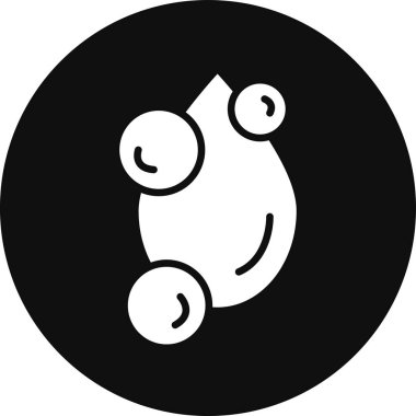 Modern b 'nin vektör illüstrasyonu maske simgesinden yoksun