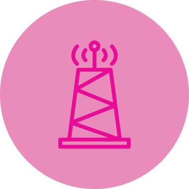 Modern otomatik simge eksikliğinin vektör illüstrasyonu