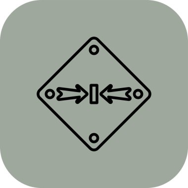 Modern b 'nin vektör illüstrasyonunda okun eksik simgesi