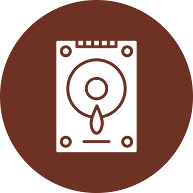 Bir kamera simgesinin vektör illüstrasyonu