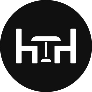 B harfi simgesinin vektör illüstrasyonu