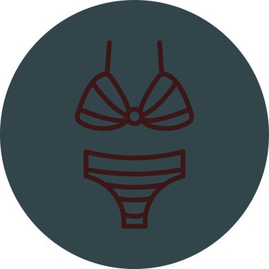 Mayolu ikonun vektör illüstrasyonu