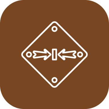 Arrow vektör simgesi illüstrasyonu