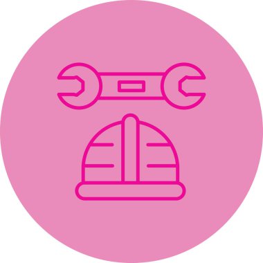 Bir kayak simgesinin vektör illüstrasyonu