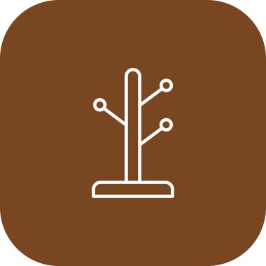 vektör ağacı ico, vektör illüstrasyonu