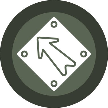 Modern b 'nin vektör illüstrasyonu eksik simgesi