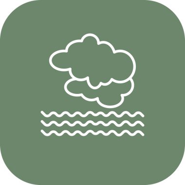 Bulut vektör web simgesi