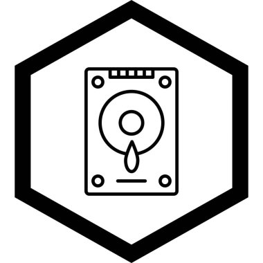 Güvenli bir simgenin vektör illüstrasyonu