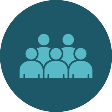 İş ve finans simgesinin vektör illüstrasyonu