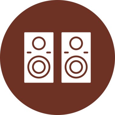 Müzik simgesinin vektör illüstrasyonu