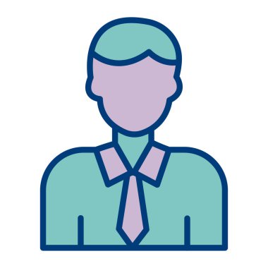 İş ikonu. vektör illüstrasyonu.