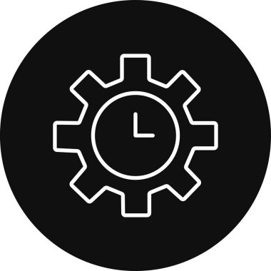 Modern simgenin vektör illüstrasyonu