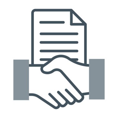 anlaşma anlaşması simgesi