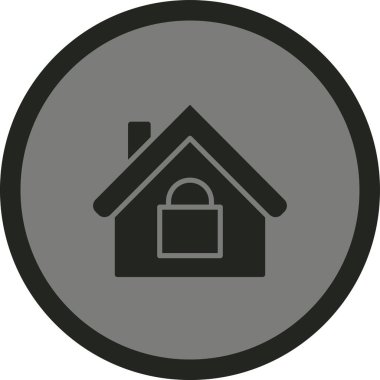 Modern b 'nin vektör illüstrasyonu ev simgesinden yoksun