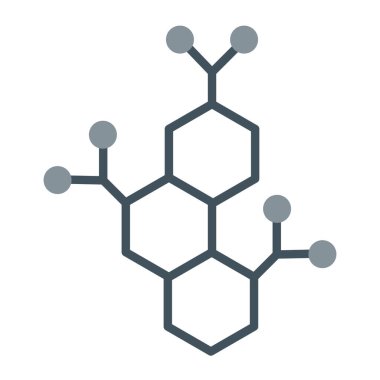 Molekül molekül ikonu