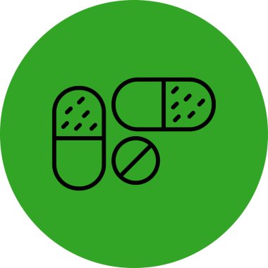 Hap vektörü simgesi tasarımı