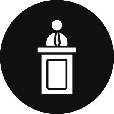 İş ve finans simgesinin vektör illüstrasyonu