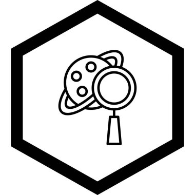 Uydu. Web simgesi basit illüstrasyon