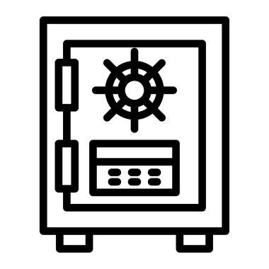 ağ sunucusu ana hatları vektörü. Sunucu. bilgisayar